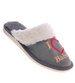 Ocieplane szare kapcie na prezent dla Babci /G9-1 13095 S197/