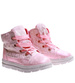 Botki trampki ocieplane różowe dziewczęce /B5-2 16984 T198/