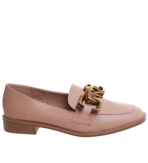 Wsuwane baleriny lordsy Khaki /A6-2 11599 T581/