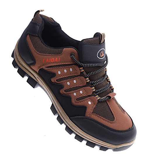 Camelowe sportowe buty męskie trekkingowe /A9-1 14951 T421/