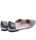 Transparentne srebrne balerinki /G4-2 15847 T190/