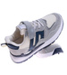 Szaro granatowe chłopięce buty sportowe sneakersy /G8-3 17234 T289/