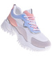 Damskie sneakersy na platformie Pink /G5-3 10623 S498/