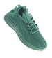 Wsuwane damskie buty sportowe neonowa zieleń /A2-2 13129 S296/