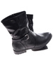 Wysokie czarne botki damskie /J5-3 16947 T230/