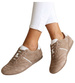 Sneakersy damskie zamszowe khaki /E6-3 187797 W282/