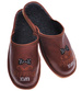 Kapcie Dziadka- skórzane klapki na prezent /D6-1 13082 S18-45/