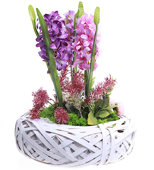 Kompozycja kwiatowa Hiacynt /KOMP26 S290/