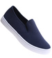 Granatowe męskie trampki slip on /D2-3 17164 T286/