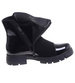 Czarne botki damskie workery /A3-3 18399 W4/