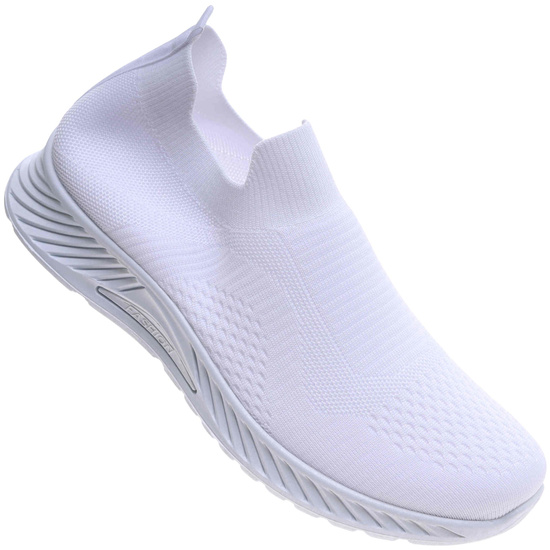 Białe męskie buty sportowe sneakersy /E3-1 17401 GF285/