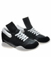 Czarne sneakersy na niskim koturnie /B2-3 9721 S190/