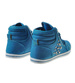 Trampki z wysoką cholewką dziecięce NIEBIESKIE /E9-3 6272 S191/
