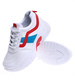 Białe sznurowane buty sportowe /G13-2 14261 T291/