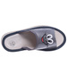 Skórzane dziecięce wsuwane klapki Szare /G9-1 8207 S182/