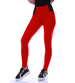 Czerwone legginsy damskie /H2 UB870 G8-6/