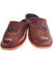 Kapcie Dziadka- skórzane klapki na prezent /D6-1 13082 S18-45/