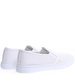 Białe wsuwane ażurowe tenisówki slip on /F2-2 15641 T184/