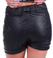 Czarne krótkie spodenki damskie /H2 K23 UB781 S/
