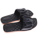 Czarne casualowe klapki damskie /G2-2 17738 W066/