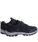 Męskie buty trekkingowe na rzepy Czarne /B6-1 12604 S491/