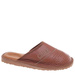 Skórzane kryte klapki domowe Chief brązowe /A2-1 18642 S290/