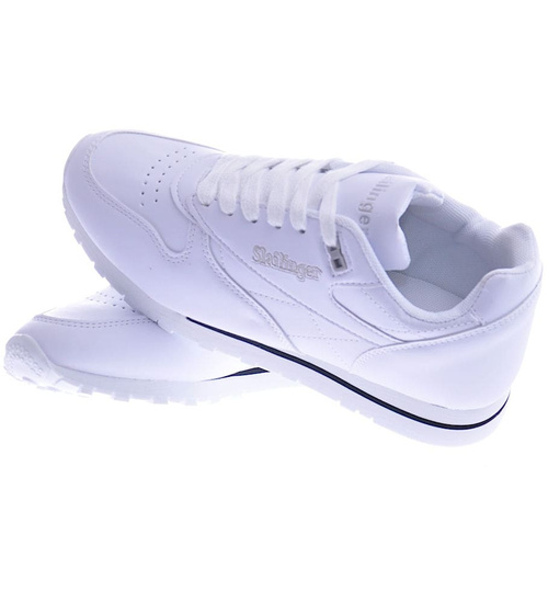 Klasyczne białe buty sportowe /G12-3 1369 T490/