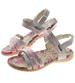 Komfortowe sandały w sportowym stylu Beżowo-Różowe /F3-2 8523 S293/