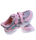 Szaro różowe dziewczęce buty sneakersy /A8-2 17621 T203/