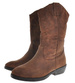 Kowbojki damskie ocieplane Brązowe /G13-2 10151 S296/