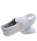 Wsuwane białe trampki dziewczęce slip on /B5-2 13683 T004/