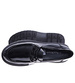 Wsuwane czarne loafersy damskie półbuty na platformie /C6-3 14872 T485/