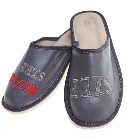 Szare Kapcie na prezent SZEF WSZYSTKICH SZEFÓW /B1-1 7374 S196/