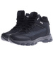 Ocieplane zimowe buty trekkingowe Czarne /A2-3 15391 T534/
