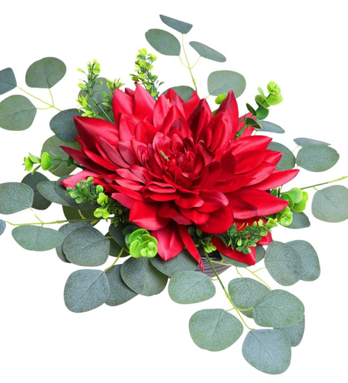 Stroik czerwone kwiaty KOMP152