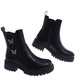 Ocieplane czarne botki workery /G4-1 18555  W4/