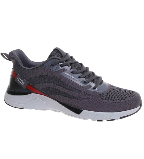 Sznurowane męskie buty sportowe Duże rozmiary /G4-1 17995 T693/