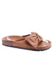 Camelowe klapki espadryle na platformie /G3-2 14464 T297/