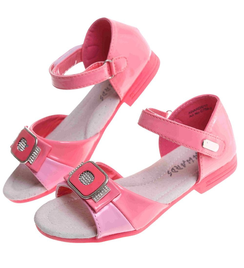 Sandały dziewczęce Obuwie na lato Melon /G12-2 12024 T192/