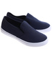 Granatowe męskie trampki slip on /D2-3 17164 T286/