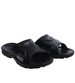 Basenowe klapki męskie CZARNE /A9-1 11727 T195/
