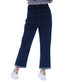 Granatowe jeansowe spodnie Boyfriend /H2 UB855 G340/