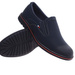 Wsuwane męskie półbuty granatowe pantofle /D8-2 14663 T496/