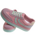 Różowe wiązane sneakersy buty sportowe /B1-2 17888 T688