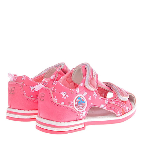 Dziecięce sandały na rzepy Watermelon Red /D7-2 10925 T130/