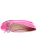 Fuksjowe lśniące baleriny z kokardą /B2-3 16240 G079/