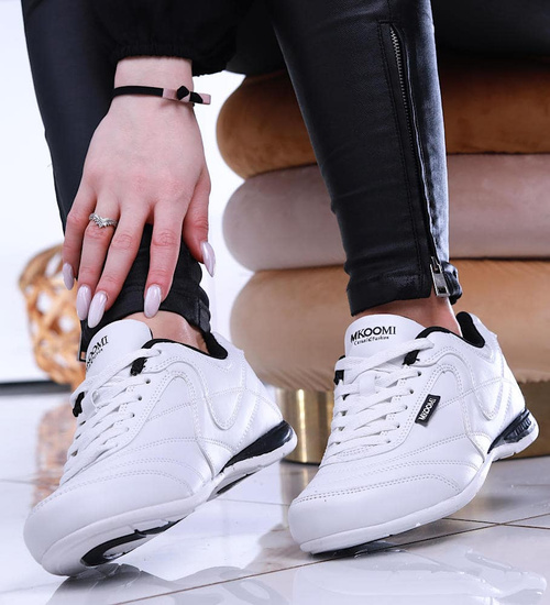 Sportowe białe buty damskie /G9-3 13999 S354/