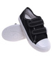 Czarne tenisówki chłopięce na rzepy buty do szkoły /E5-1 18101 T189/