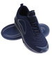 Granatowe sznurowane buty sportowe /G2-1 17959 W388/