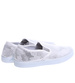 Wsuwane srebrne dziewczęce tenisówki slip on /B6-2 15593 T196/